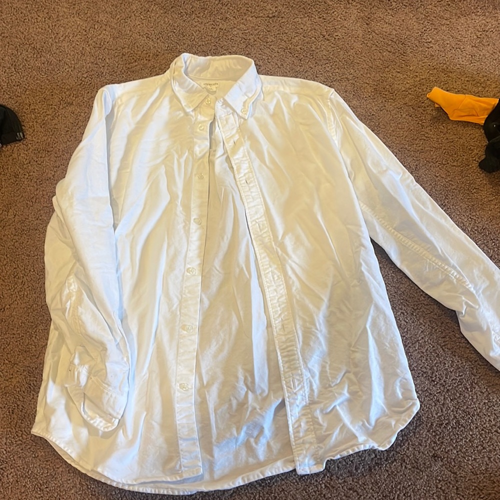white crewcuts button down